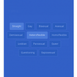 Screenshot: Liste der sexuellen Orientierungen auf okCupid: auch der Begriff sapiosexuell ist verfügbar